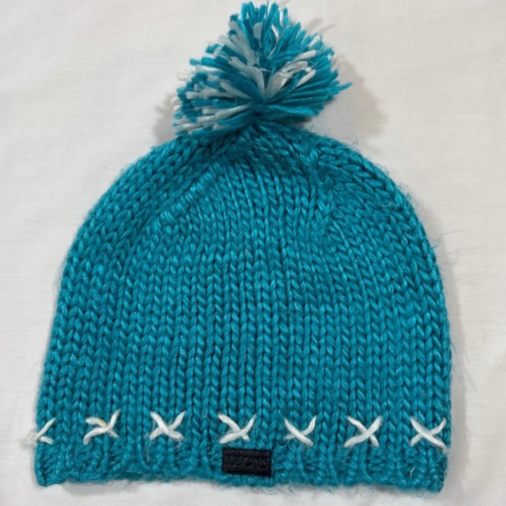 Burton Bright Blue Knit Beanie Hat - Picture 2 of 8